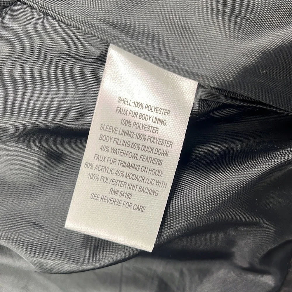 Calvin Klein XS Women's Duck‎ Down Waterfowl Feather Insulated Warm Winter Coat